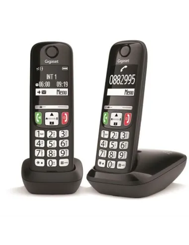 Gigaset E270 Duo Telefono DECT Identificatore di chiamata Nero