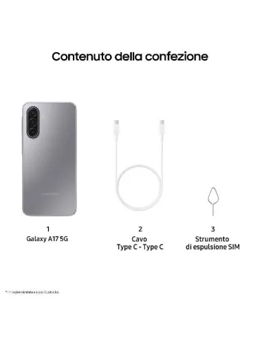 GALAXY A17 5G 8+256GB GRAY