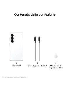 GALAXY S26 12+512GB WHITE