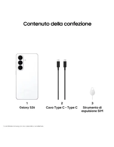 GALAXY S26 12+512GB WHITE