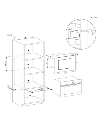 CANDY MICROONDE CA38FL7NWXW