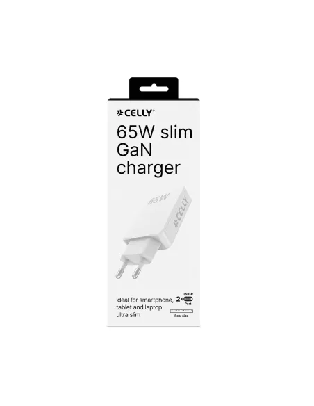 SLIM TRAVEL CHARGER 2 USB-C 65W