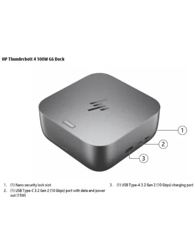 HP THUNDERBOLT 4 100W G6 DOCK