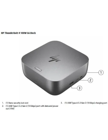 HP THUNDERBOLT 4 100W G6 DOCK