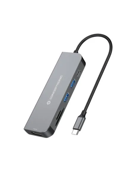 ADATTATORE HUB USB-C 3.1 6 IN 1
