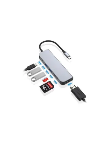 ADATTATORE HUB USB-C 3.1 6 IN 1