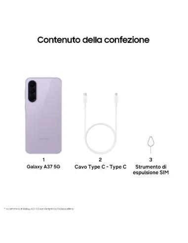 GALAXY A37 8+256GB LAVENDER