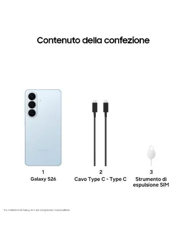GALAXY S26 12+512GB SKYBLUE