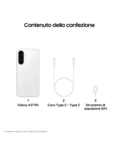 GALAXY A37 8+256GB WHITE