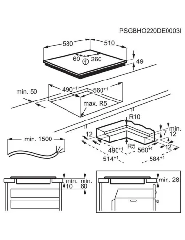 PIANO IND KIS62453I 60 4F
