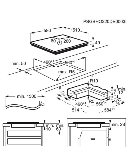 PIANO IND KIS62453I 60 4F