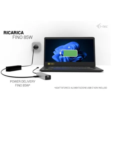 USB-C CHARGING METAL HUB 5PORT USBC