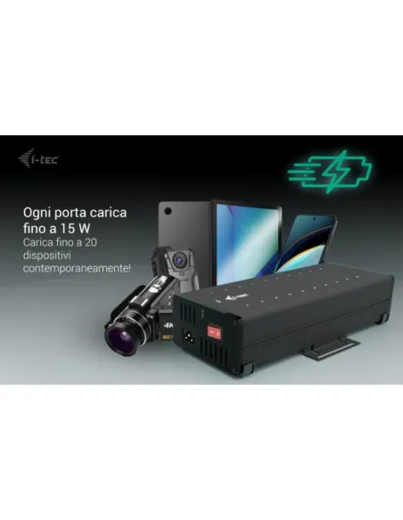I-TEC USB-C/USB-A CHARGING+HUB 15W