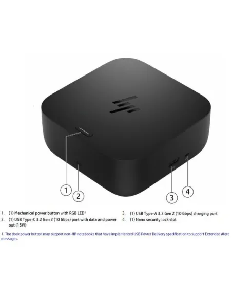 HP USB-C 100W G6 DOCK