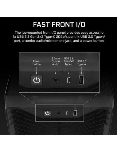 3200D RS MID-TOWER CASE SMOKE
