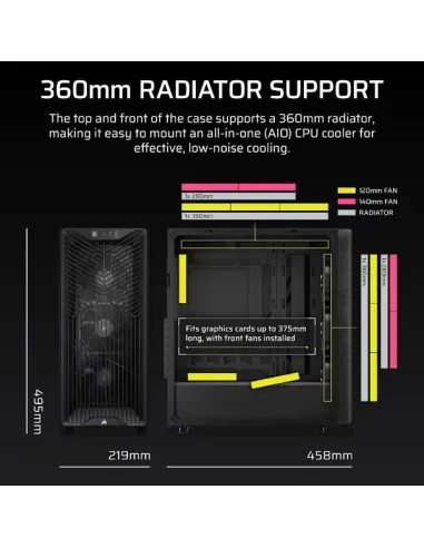 3200D RS MID-TOWER CASE SMOKE