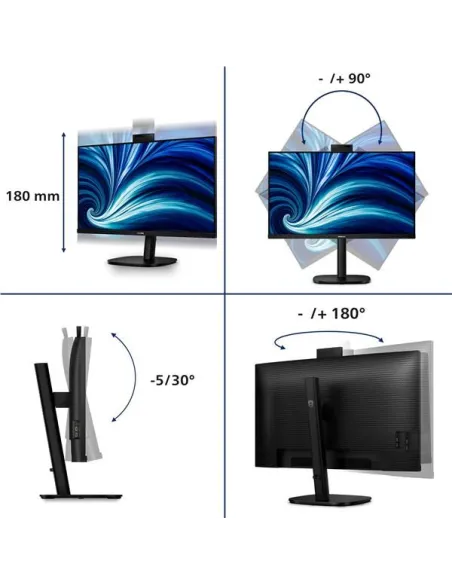 MONITOR 31,5 100HZ REG ALT USB-C