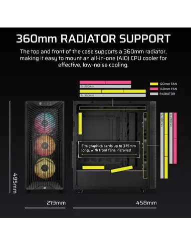 3200D RS ARGB MID-TOWER CASE SMOKE