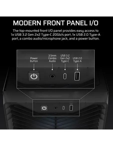 3200D RS ARGB MID-TOWER CASE SMOKE