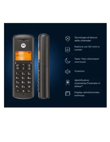 CORDLESS E203 TRIO NERO