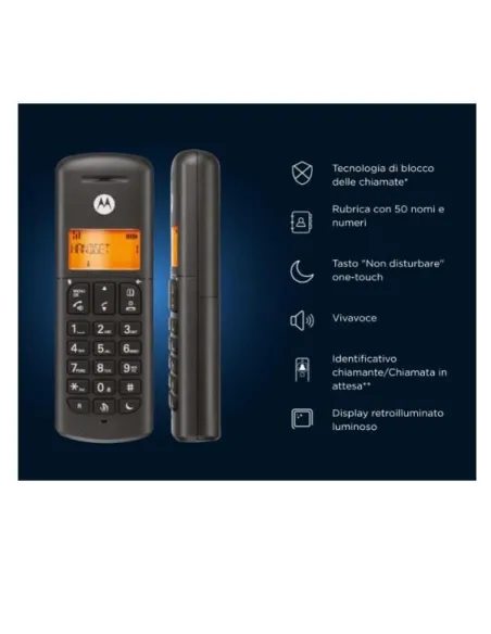 CORDLESS E203 TRIO NERO