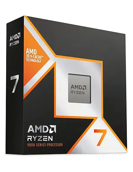 AMD Ryzen 7 9850X3D no fan Box
