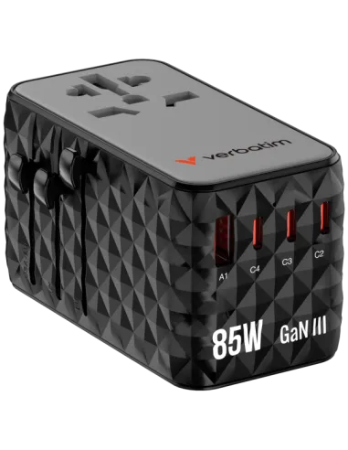 UNIVERSAL TRAVEL ADAP.GAN III 85W