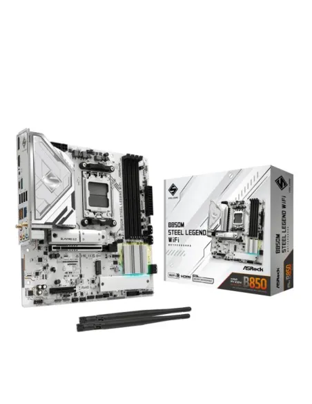 Asrock B850M Steel Legend WiFi AMD B850 Socket AM5 micro ATX