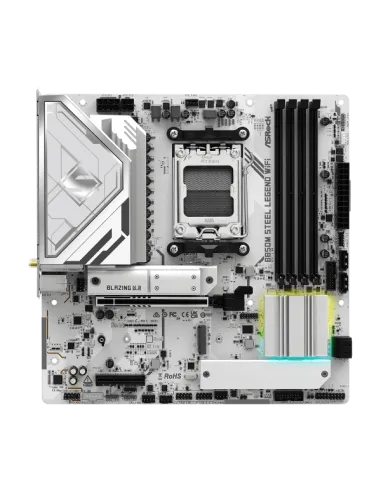 Asrock B850M Steel Legend WiFi AMD B850 Socket AM5 micro ATX