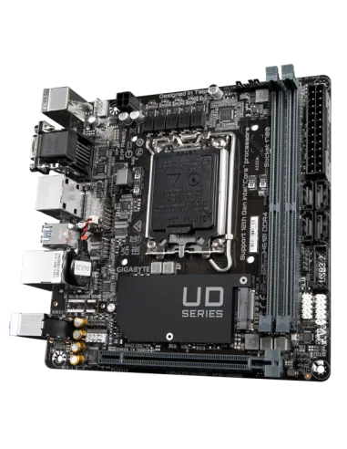 GIGABYTE H610I DDR4 Scheda madre - Supporta processori Intel Core