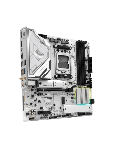 Asrock B850M Steel Legend WiFi AMD B850 Socket AM5 micro ATX