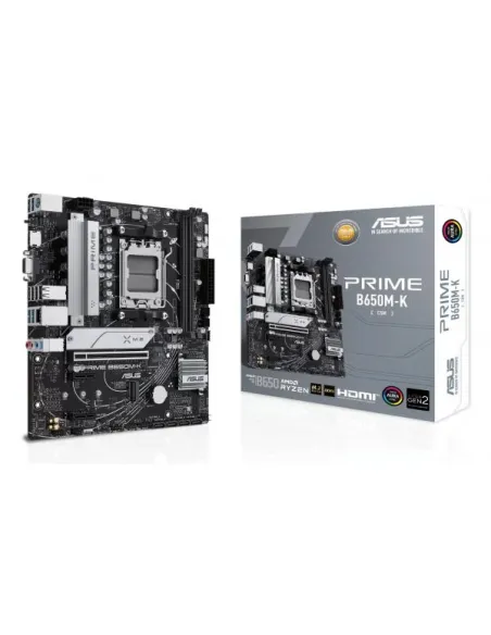 ASUS Prime B650M-K, AMD B650 Mainboard, Sockel AM5, DDR5
