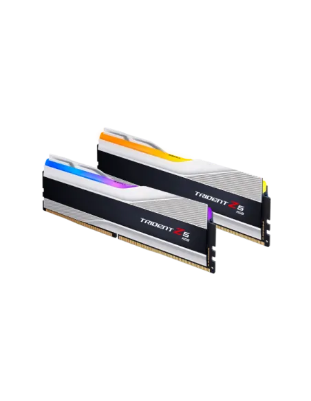 G.Skill Trident Z5 RGB, DDR5-6400, CL32, Intel XMP 3.0 - 32 GB Dual-Kit, Silber
