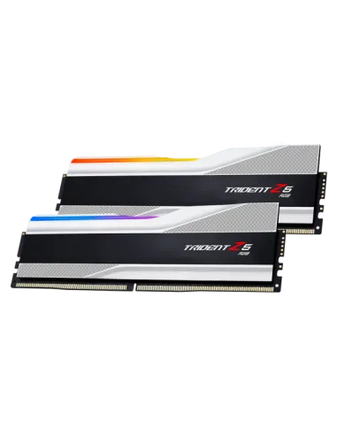 G.Skill Trident Z5 RGB, DDR5-6400, CL32, Intel XMP 3.0 - 32 GB Dual-Kit, Silber