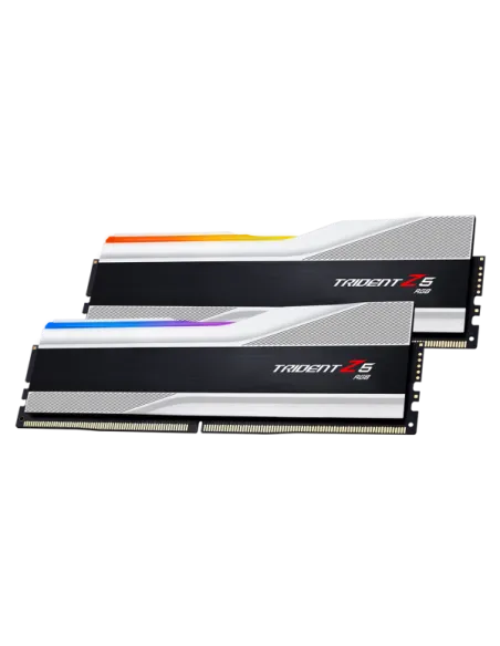 G.Skill Trident Z5 RGB, DDR5-6400, CL32, Intel XMP 3.0 - 32 GB Dual-Kit, Silber