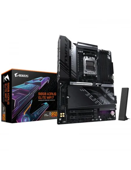 GIGABYTE B850 Aorus Elite WiFi 7 Mainboard, Sockel AM5 (LGA 1718), AMD B850, ATX, DDR5