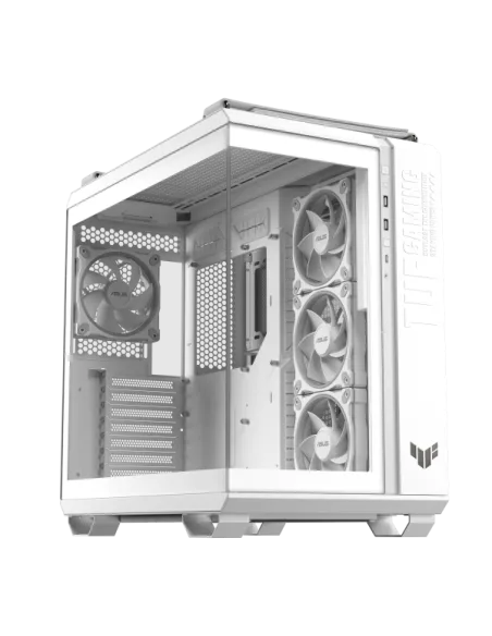ASUS TUF Gaming GT502 Horizon PC-Gehäuse, Midi-Tower, ATX, Tempered Glass - weiß
