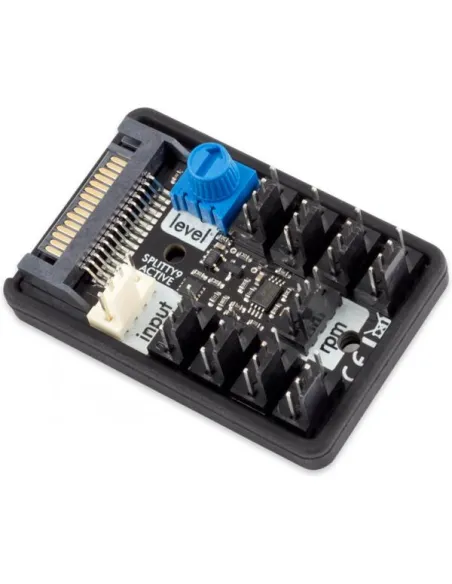 aqua computer SPLITTY9 ACTIVE - aktiver Splitter für bis zu 9 PWM-Lüfter