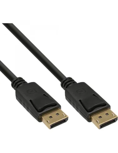 InLine 4K (UHD) DisplayPort Kabel, schwarz - 2m