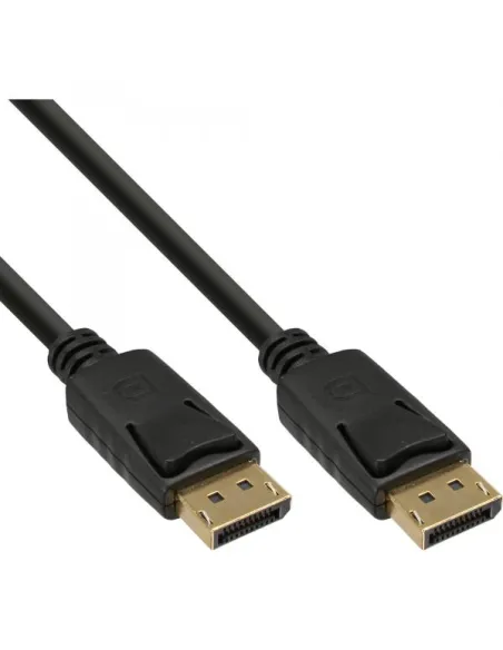 InLine 4K (UHD) DisplayPort Kabel, schwarz - 2m
