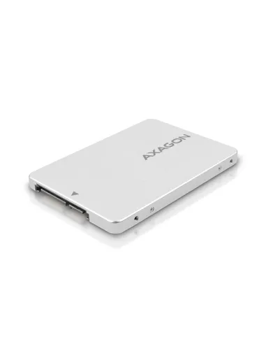 AXAGON RSS-M2SD Gehäuse für M.2-SATA-SSDs bis 2280 - Aluminium, silber