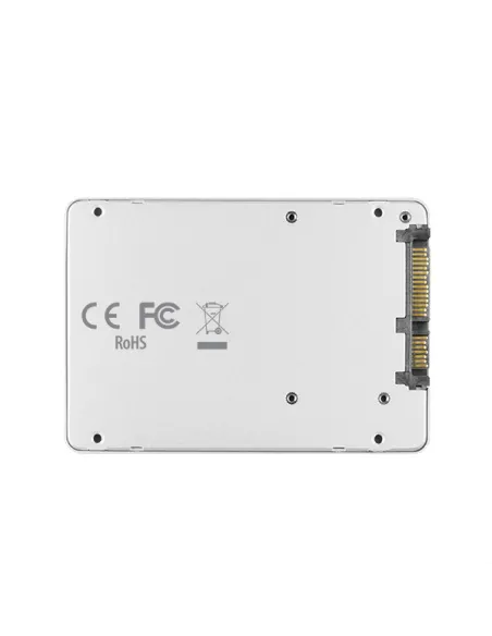AXAGON RSS-M2SD Gehäuse für M.2-SATA-SSDs bis 2280 - Aluminium, silber