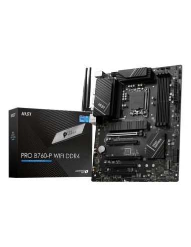 MSI Pro B760-P WiFi DDR4, Intel B760 Mainboard - Sockel 1700, DDR4