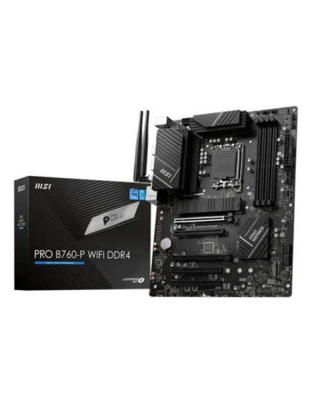 MSI Pro B760-P WiFi DDR4, Intel B760 Mainboard - Sockel 1700, DDR4