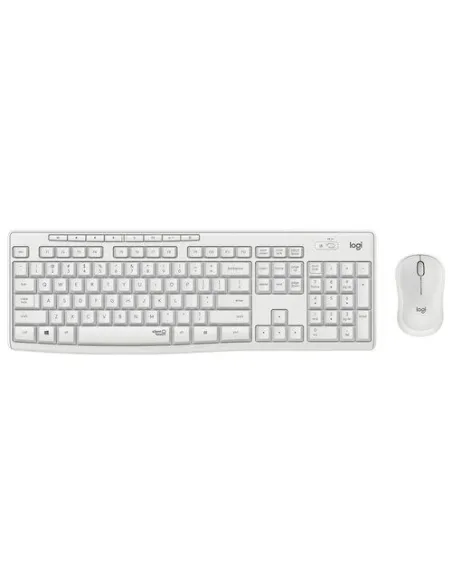 Tastiera e mouse Logitech 920 009821 MK SERIES Mk295 Silent Combo Whit