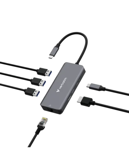 USB C MULTIPORT HUB 6 PORTE RJ45