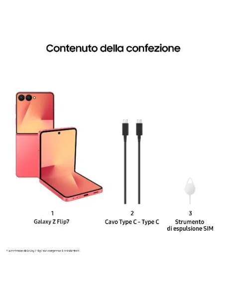 GALAXY Z FLIP7 12+256GB RED