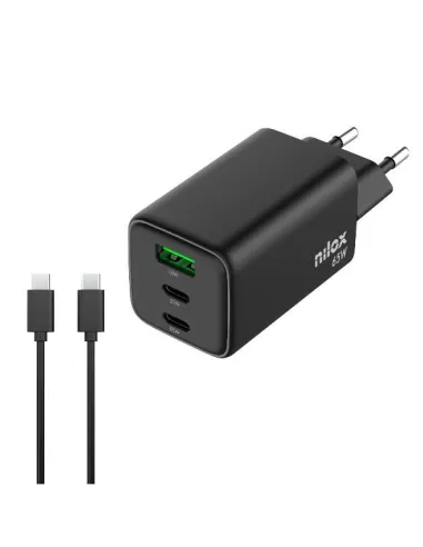 CARICATORE GAN 65W 3 PORTE