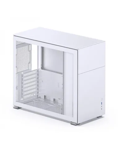 Jonsbo D41 ATX Case, Tempered Glass - white