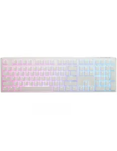 Ducky One 3 Aura White Gaming Tastatur, RGB LED - MX-Brown